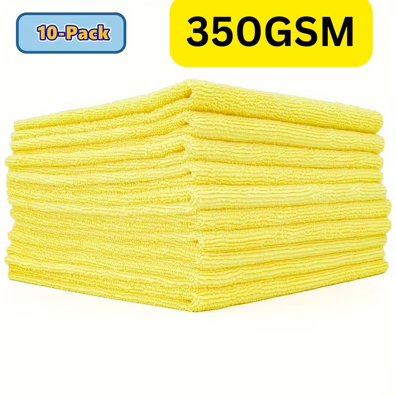 Detail X – 10er Pack Mikrofaser Allzwecktuch Coating Towel 350 GSM