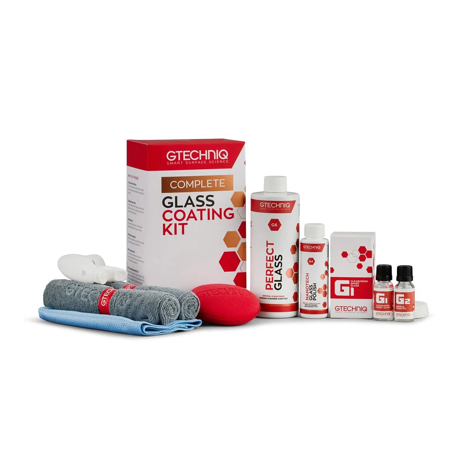 Gtechniq Glass Coating Kit G1 Smart Glas Scheibenversiegelung-Set