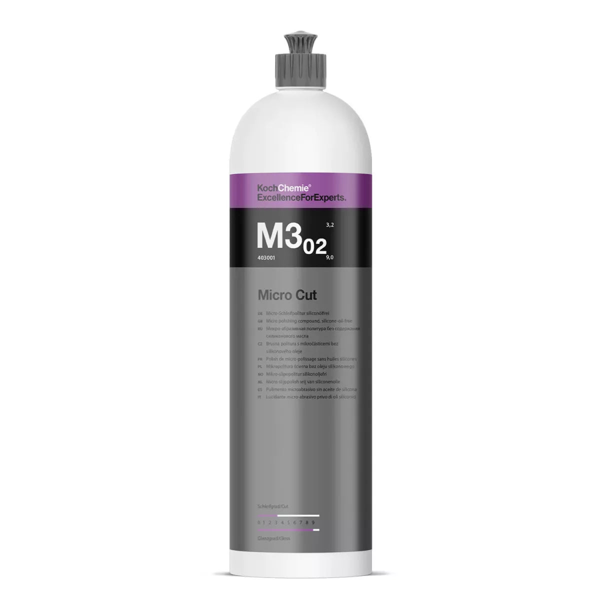 Koch Chemie Micro Cut M3.02 1L Micro-Schleifpolitur siliconölfrei