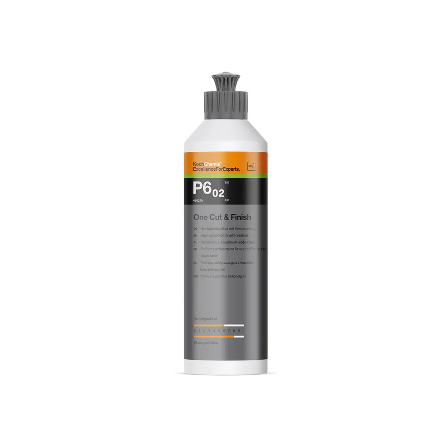 Koch Chemie One Cut & Finish P6.02 Hochglanzpolitur mit Versiegelung 250ml