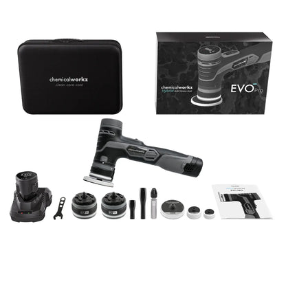 chemicalworkz EVO Mini Pro Akku Hybrid-Exzenter Poliermaschine