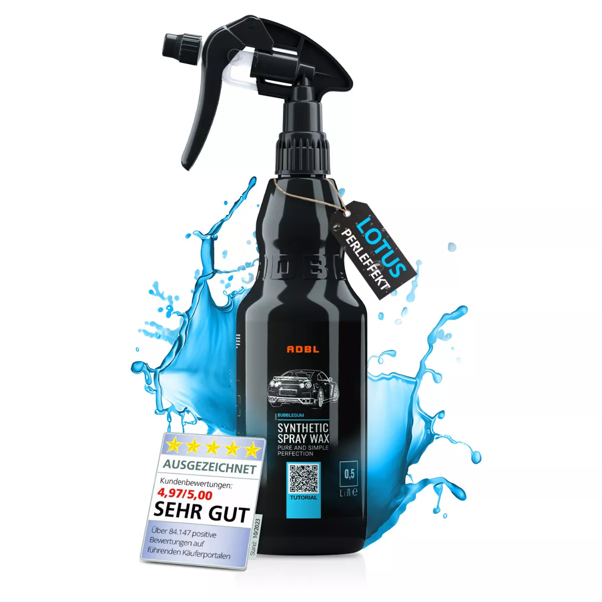 ADBL Synthetic Spray Wax Sprühwachs mit Canyon Trigger 500ml