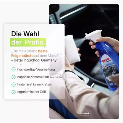 3x chemicalworkz Scrub Pad Interior Cleaning Scrubpad Set Schwamm Leder Textil