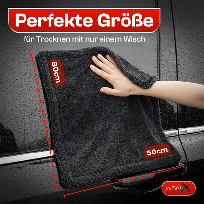 Detail X - Premium Trockentuch 80x50cm 1400GSM Randlos