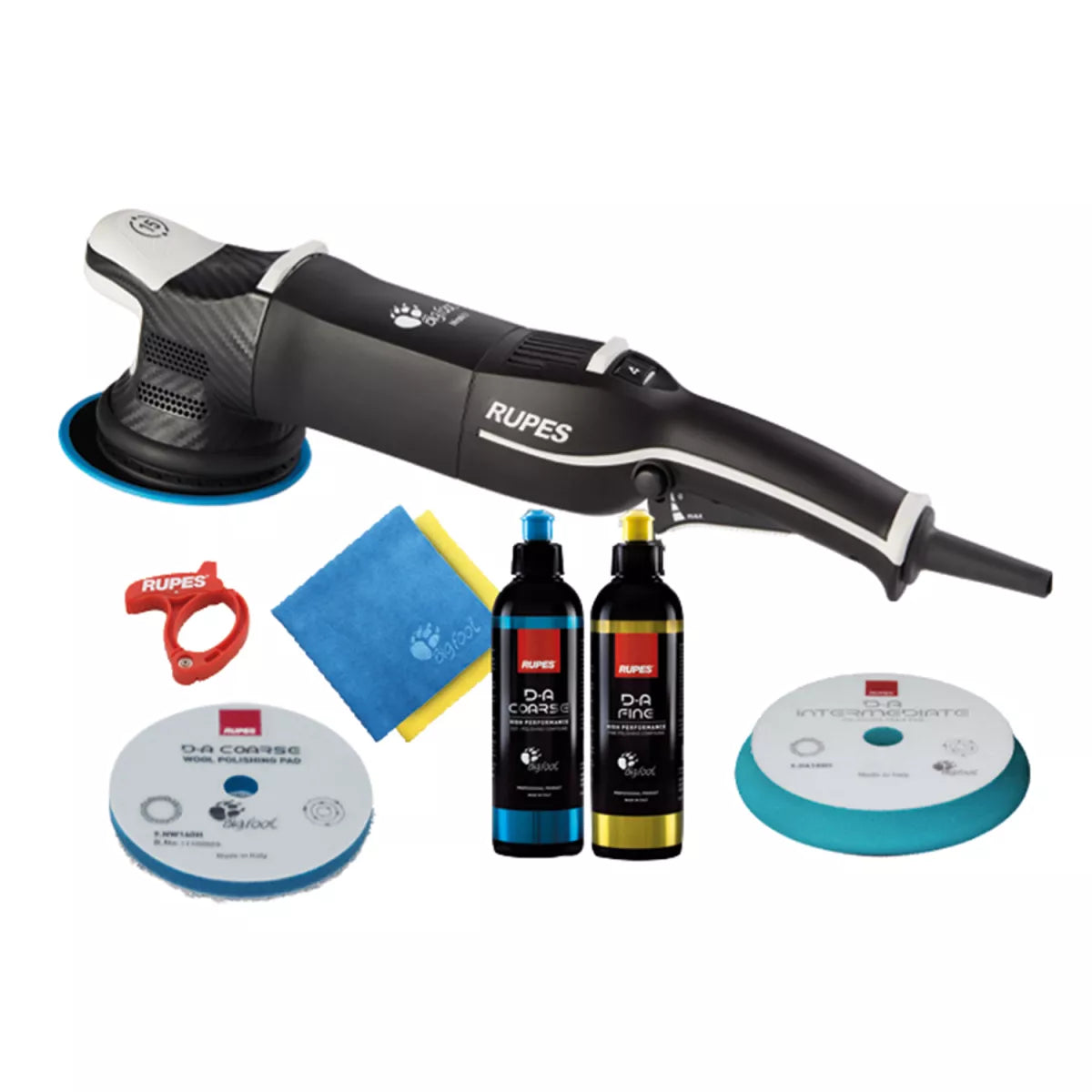 Rupes Big Foot LHR 15 Mark V Exzenterpoliermaschine BASIS-Kit 8-Teilig